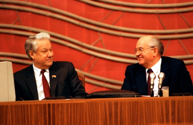 Gorbacsov Jelcin