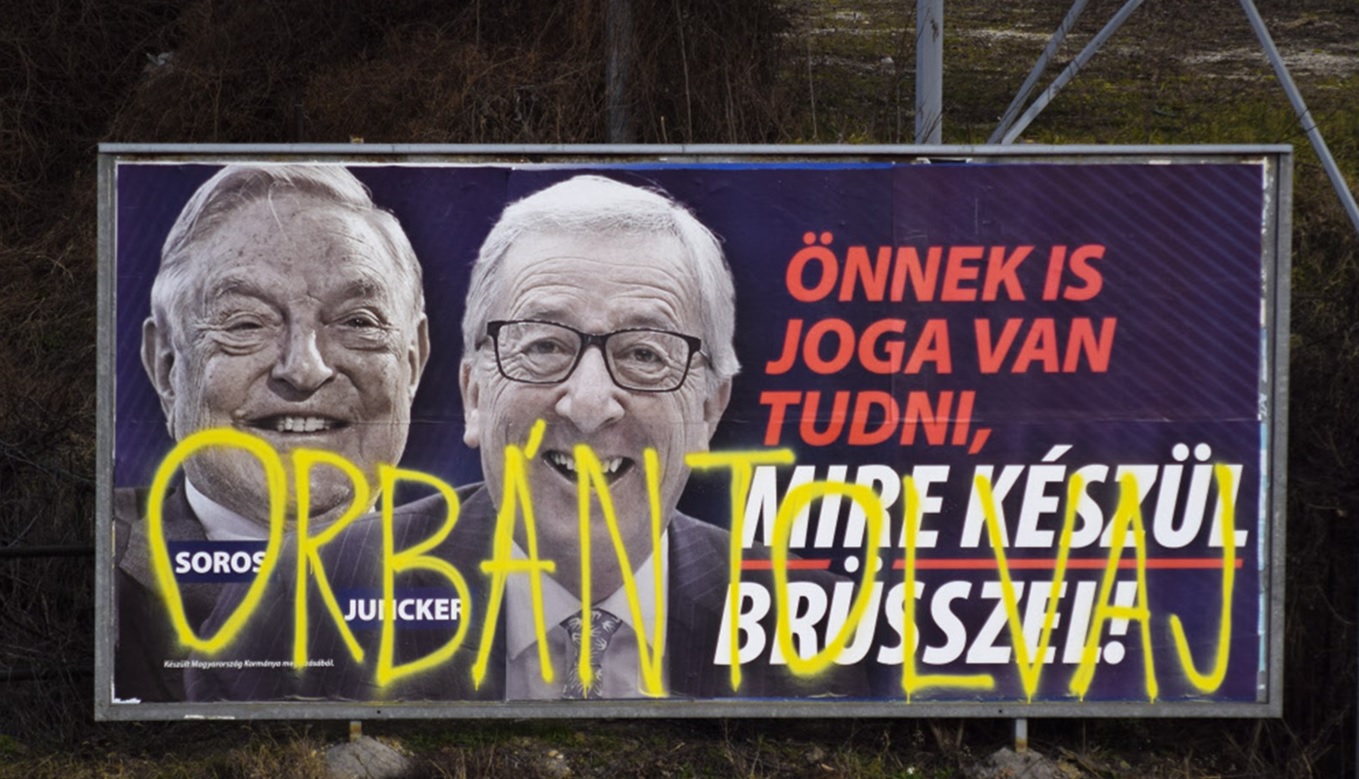 orbàn sorosplakàt